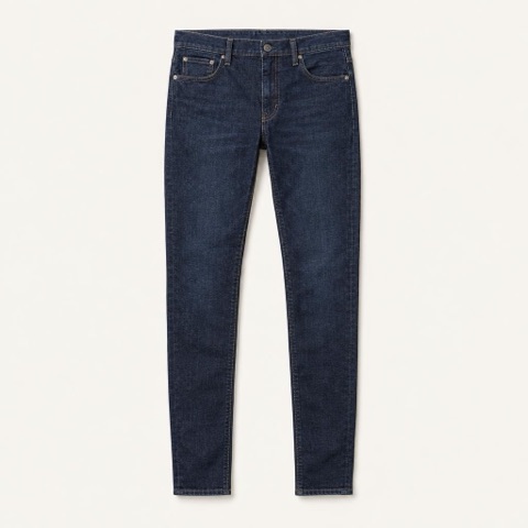 Dark indigo slim jeans
